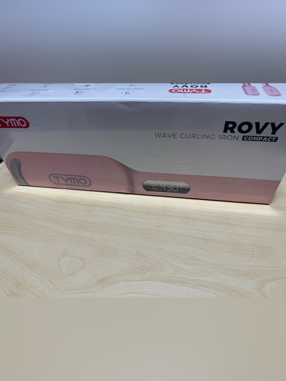 Tymo Rovy Wave Curling Iron Compact - New, unopened